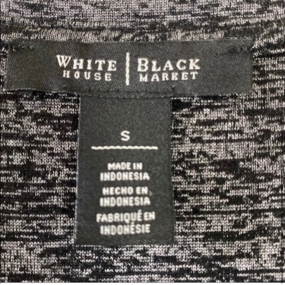 White House Black Market Tee Shirt Sleeves Size S - Picture 4 of 5